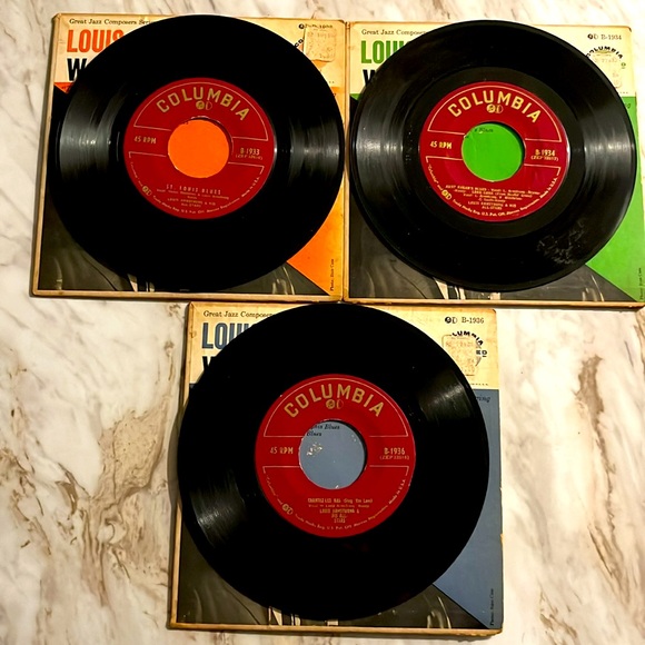 Louis Armstrong Plays W.C. Handy 45’s - Picture 2 of 10